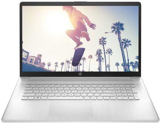 Фото - Ноутбук HP Laptop 17-cp2047ua (D16H0EA) Natural Silver