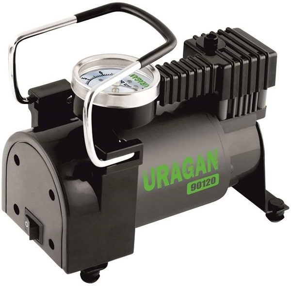 Фото - Автокомпрессор URAGAN 90120