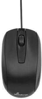 Миша дротова MediaRange Black (MROS211)