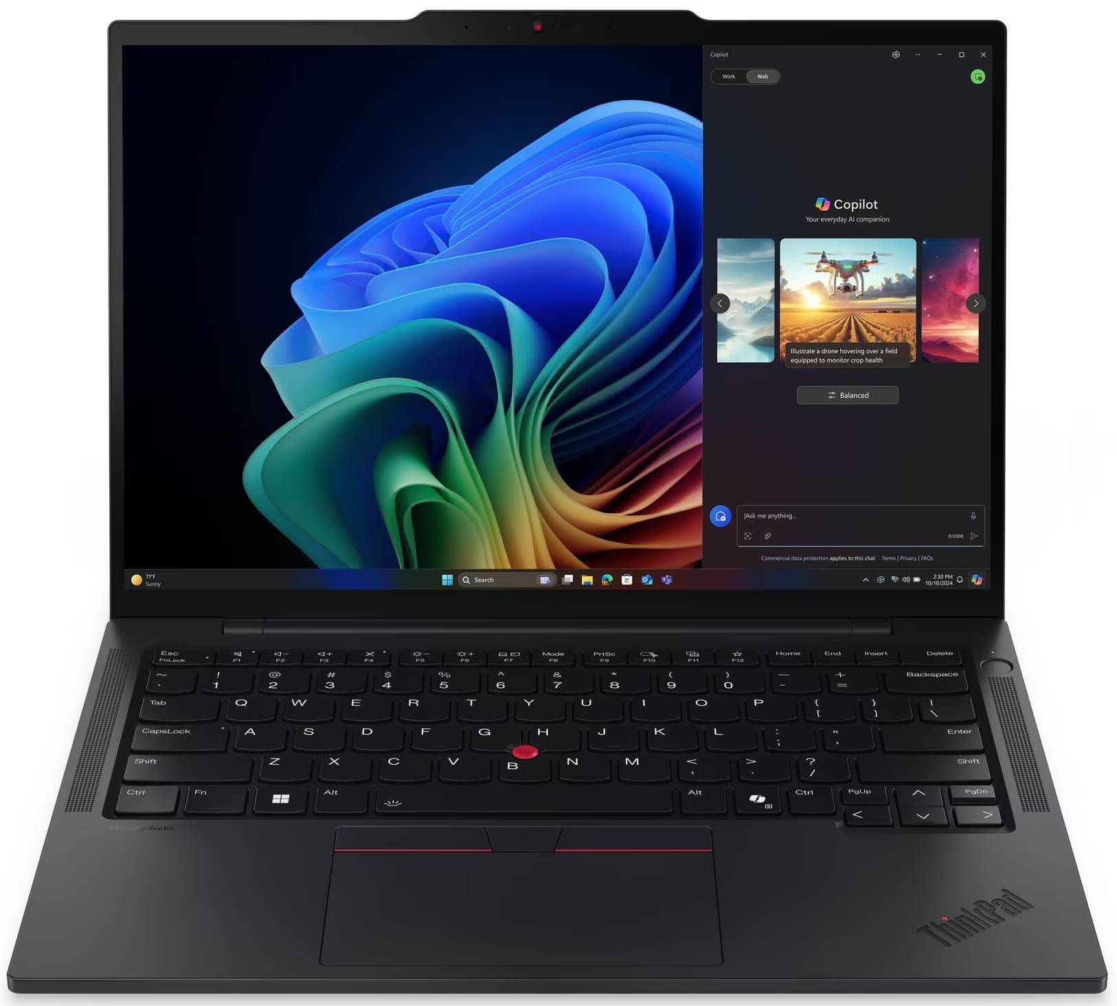 Ноутбук Lenovo ThinkPad T14s Gen 6 (21M10008RA) Black - Фото 1