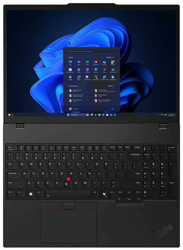 Фото - Ноутбук Lenovo ThinkPad T16 Gen 4 (21QE003SRA) Black