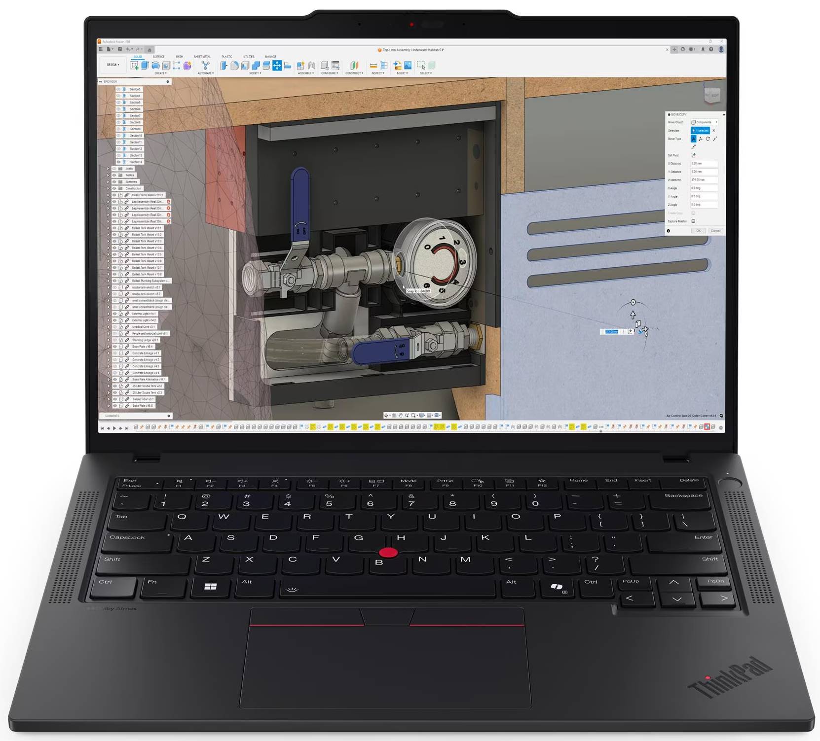 Ноутбук Lenovo ThinkPad P14s Gen 6 (21QL004PRA) Black - Фото 1