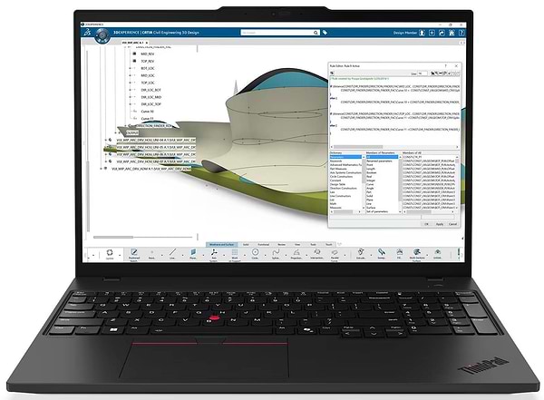Фото - Ноутбук Lenovo ThinkPad P16s Gen 4 (21RX001BRA) Black