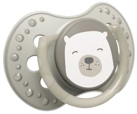 Фото - Симметричная пустышка Lovi Buddy bear силиконовая, 2 шт. (22/863)