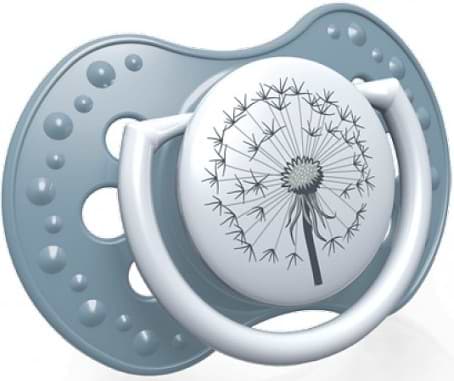 Фото - Симетрична пустушка Lovi Botanic Botanic для хлопчика силіконова, 2 шт. (22/870boy)