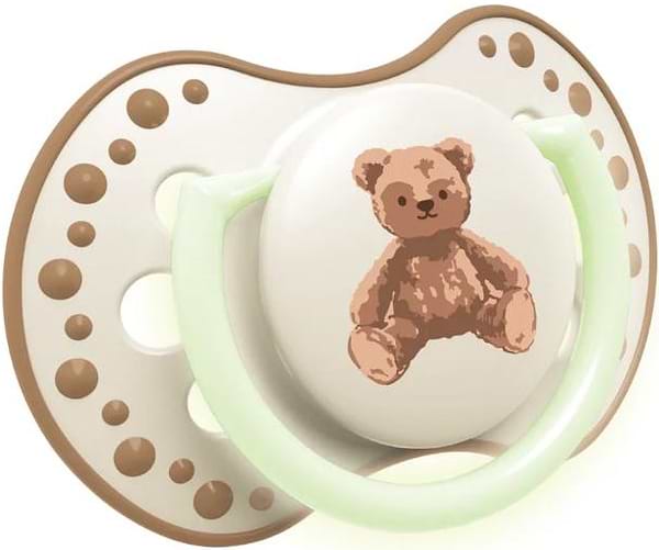 Фото - Динамическая пустышка Lovi 0-6 мес 2 шт. Teddy Love (22/935)