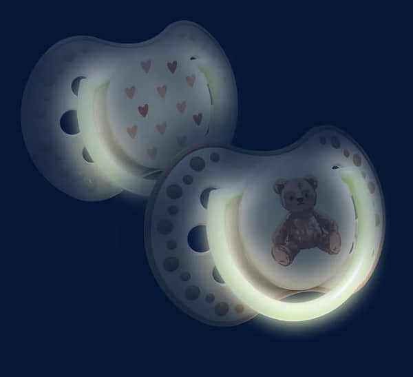 Фото - Динамическая пустышка Lovi 0-6 мес 2 шт. Teddy Love (22/935)