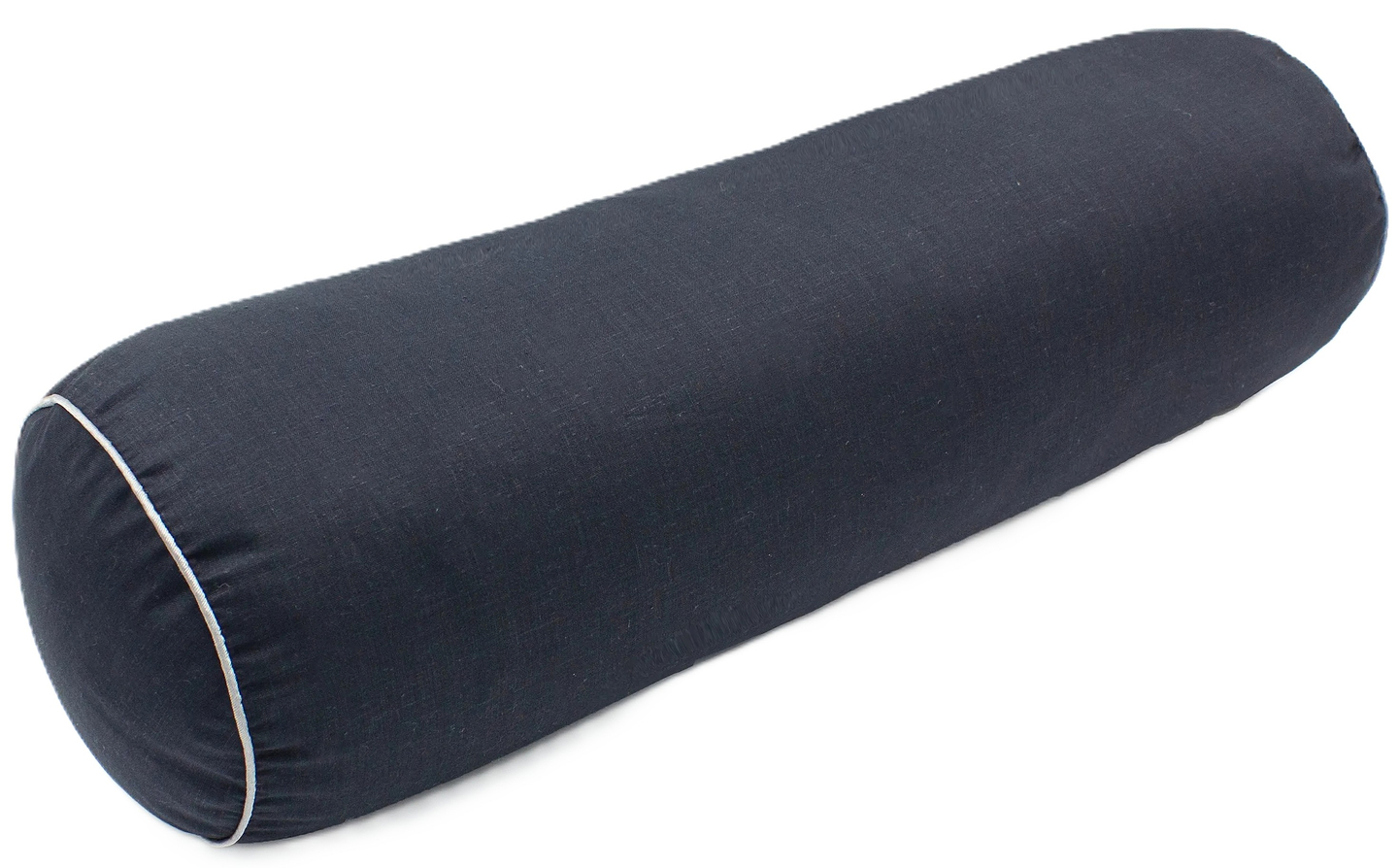 Подушка валик MirSon №8123 Naturale Line 16-9000 Black Stone EcoSilk 100х20 см (2200006248835)