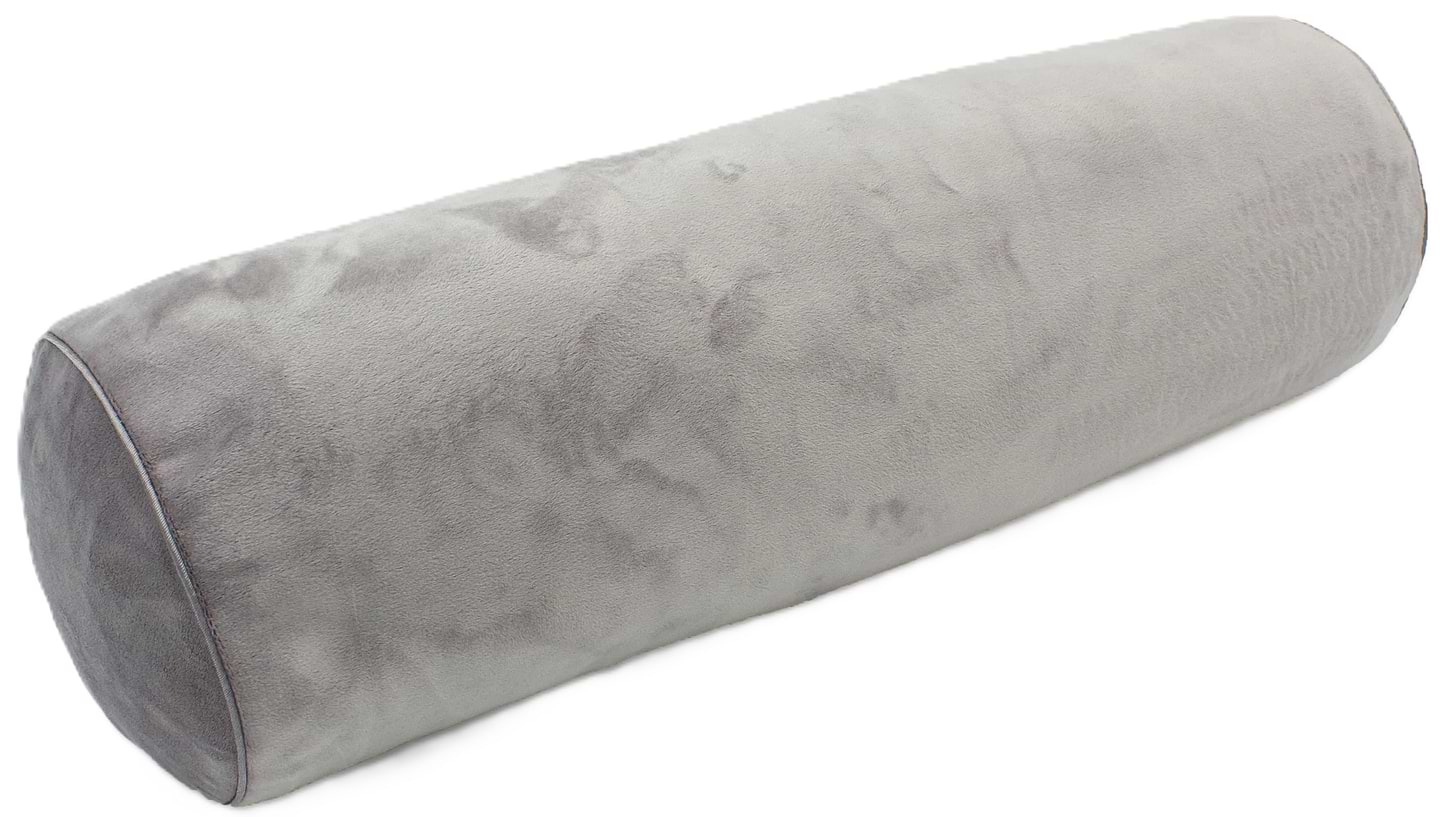 Подушка валик MirSon №8396 Velvet Line 28-0005 Ashen Tencel 70х16 см (2200006253624)