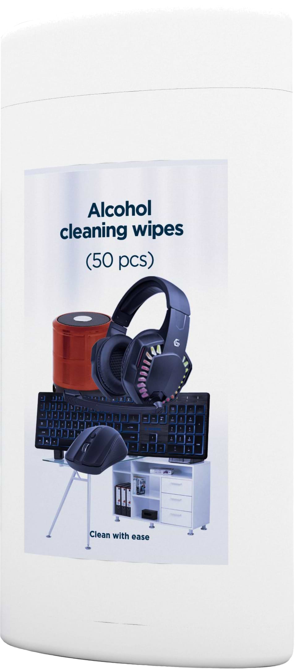 Чистящие салфетки для экранов Gembird 50 шт. (CK-AWW50-01)