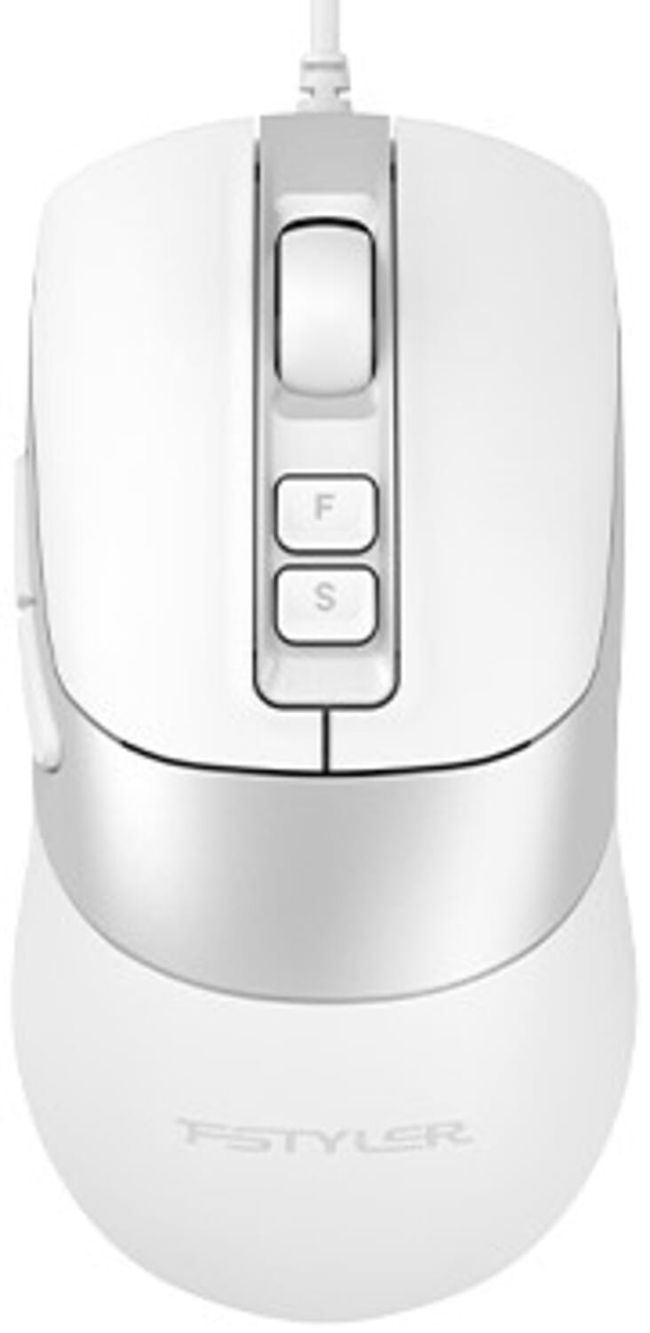 Миша дротова A4tech FM50S Plus (White) - Фото 1