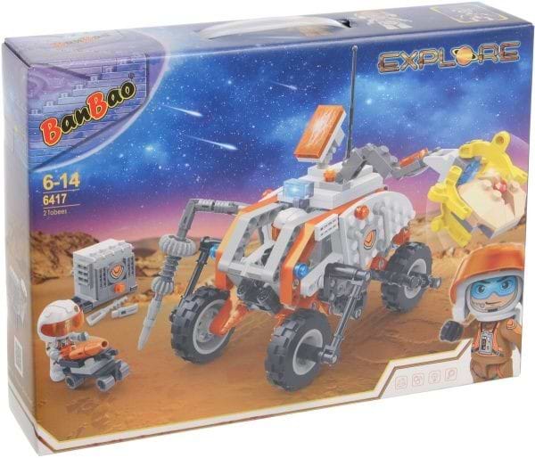 Пластиковий конструктор Banbao
 "Космічні дослідження" (327 Ел.) Баги для досліджень (6417)