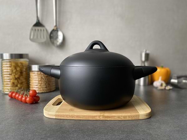 Фото - Каструля Pepper Чорна Перлина 20х10,5 см 3 л (PR-2204)