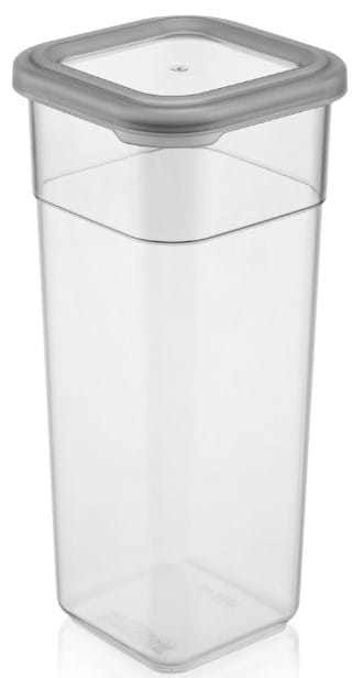 Фото - Ємність для сипучих Idea Home 00975 Soft Box Grey 1.85л (00975)