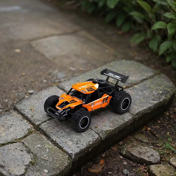 Фото - Радіокерована машинка Sulong Toys METAL CRAWLER з р/к - S-REX (оранжевий, метал. корпус, акум.3,7V, 1:16) (SL-230RHO)