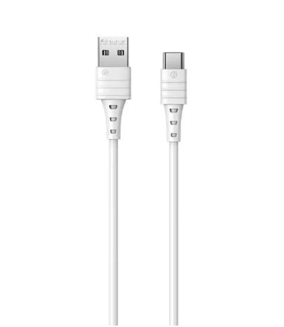 Кабель синхронізації даних Remax RC-068a Zeron USB - USB Type-C (M/M) 5 A 1 м White (6954851224303)