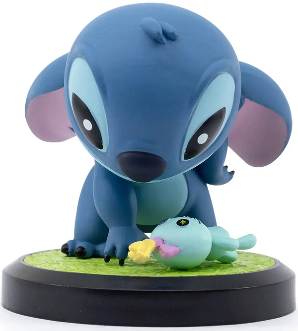 Фото - Коллекционная фигурка YUME Hero Box Stitch Стич чинит Скрамп (15841)