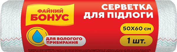 Фото - Салфетка бытовая Бонус д/пола 1шт