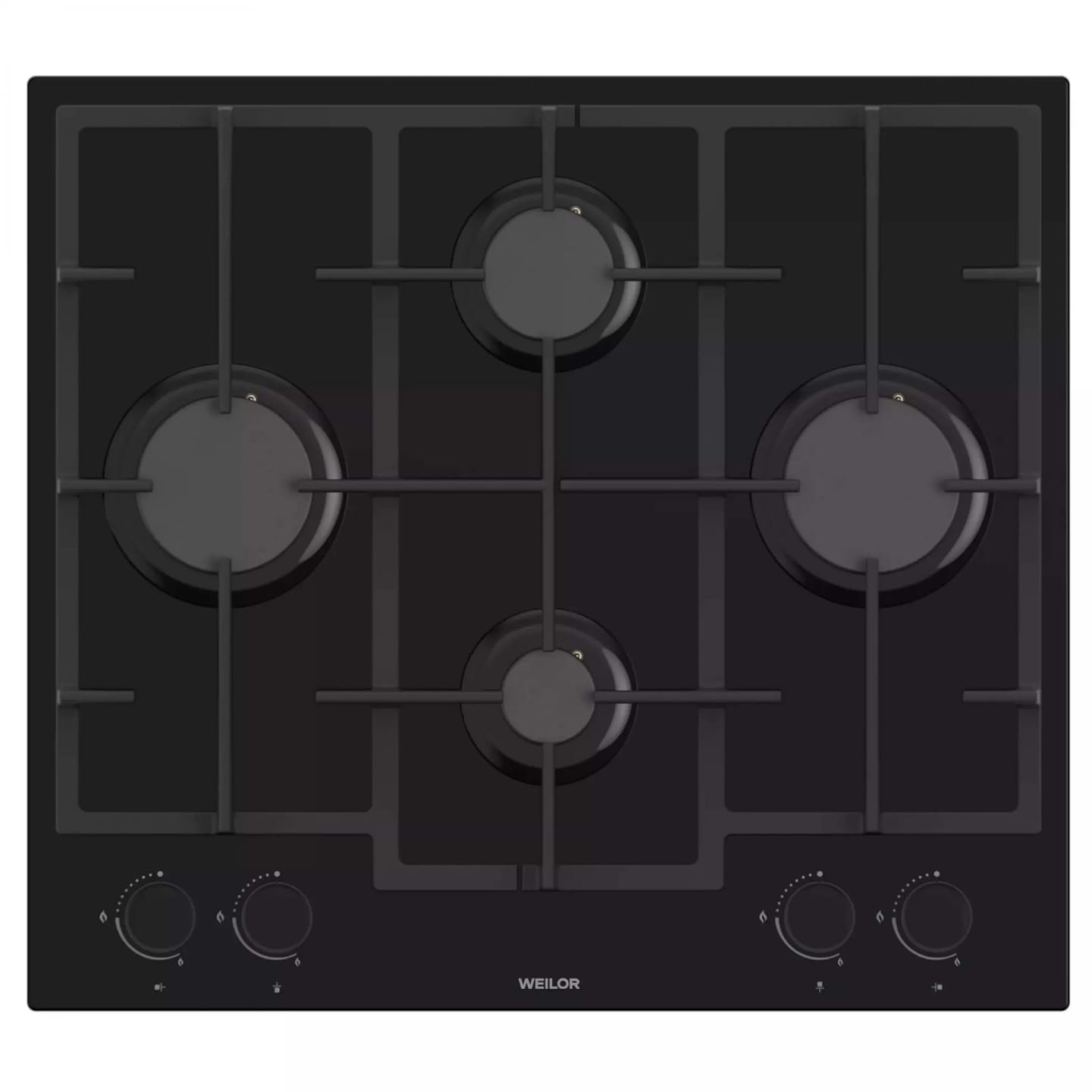Варочная панель газовая Weilor GG 654 BL