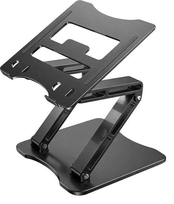 Фото - Подставка под ноутбук RTAKO RS-CP75D 3-Level ROTATING Black (6930539537286)