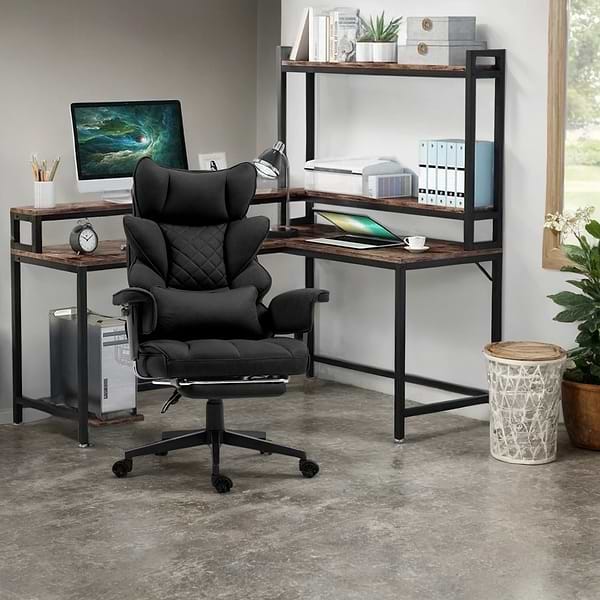 Фото - Кресло офисное GT Racer B-2511 Fabric Black