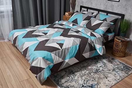 Пододеяльник двуспальный евро Moon&Star Бязь Gold Люкс Dodger King Size 220x240 см (MS-870000314)