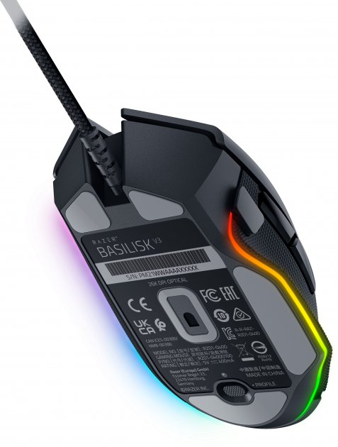 Фото - Уценка - Мышь проводная игровая Razer Basilisk V3 (RZ01-04000100-R3M1)
