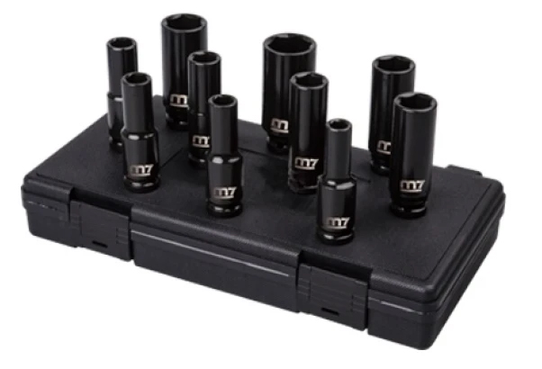 Набор торцевых головок Mighty Seven 1/2" 10-27мм 10 шт. (MB45010M)