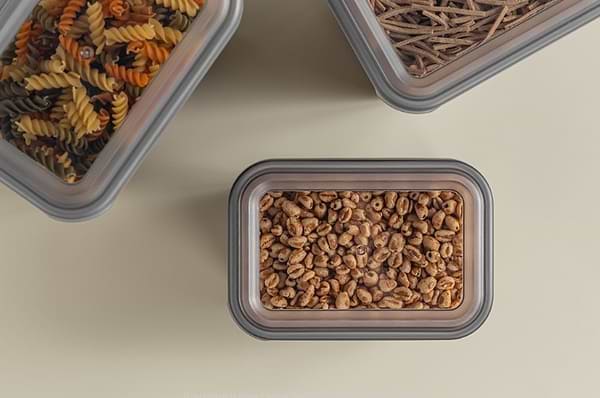 Фото - Ємність для сипучих Idea Home 00963 Soft Box Grey 1л (00963)