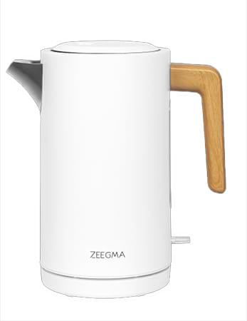 Фото - Електричний чайник Zeegma KETLEE WOOD WHITE