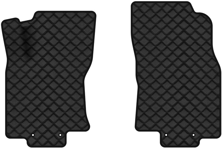 Килимки з екошкіри в салон авто передні EVAtech ECO для Rogue (T32) Nissan 2014-2020 2 покоління SUV USA NS12423AD2LA4BBB