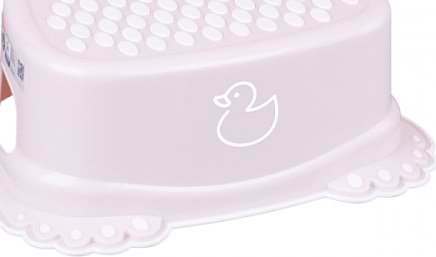 Фото - Підставка дитяча під умивальник Tega Baby Каченя з антиковзаючою гумою Світло-рожевий (DK-006-130)