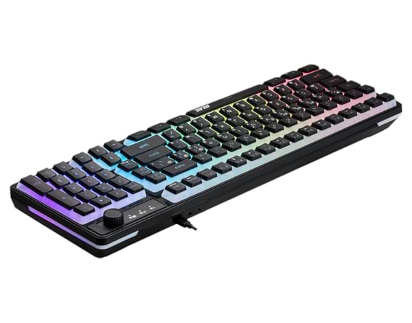 Фото - Клавіатура бездротова ігрова 2E Gaming KG390 RGB Black (2E-KG390UBK-WL)