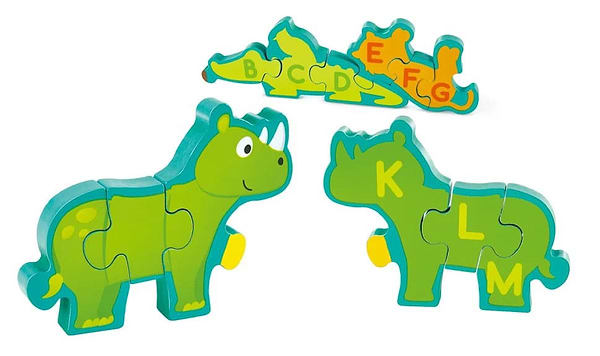 Фото - Пазлы (до 2 лет) Hape Парад зверей 26 эл. (E1627)