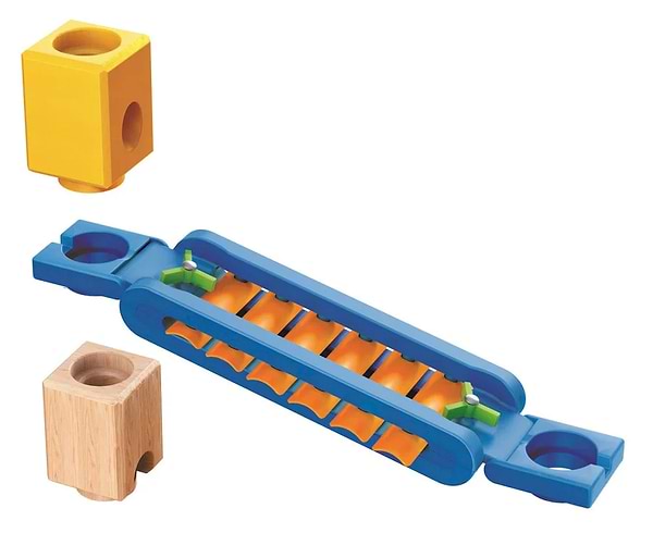 Фото - Деревянный конструктор Hape Quadrilla Спирали 129 эл. (E6024)