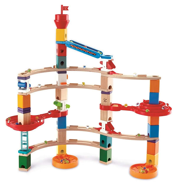 Фото - Деревянный конструктор Hape Quadrilla Спирали 129 эл. (E6024)