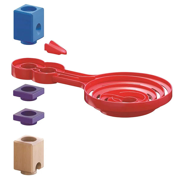 Фото - Пластиковый конструктор Hape Quadrilla Двухсторонняя спираль (E6026)