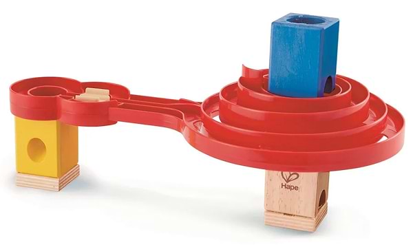 Фото - Пластиковый конструктор Hape Quadrilla Двухсторонняя спираль (E6026)