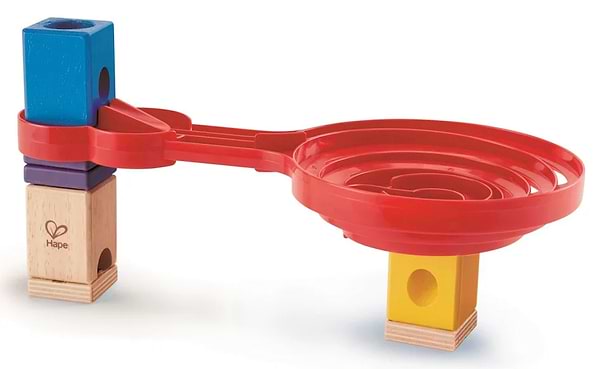 Фото - Пластиковый конструктор Hape Quadrilla Двухсторонняя спираль (E6026)