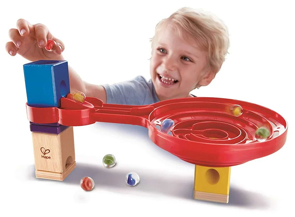 Фото - Пластиковый конструктор Hape Quadrilla Двухсторонняя спираль (E6026)