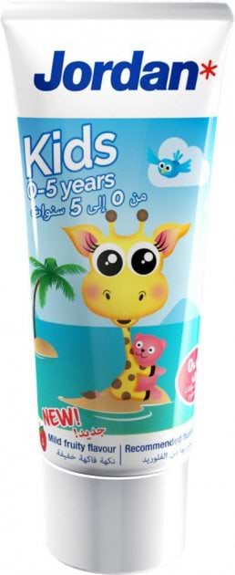Фото - Зубная паста детская Jordan Kids 0-5 лет (1200209)