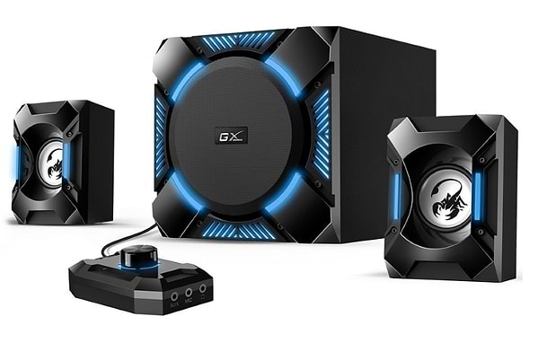 Фото - Комп'ютерна акустика 2.1 Genius SW-G2.1 1200 (31730044400)