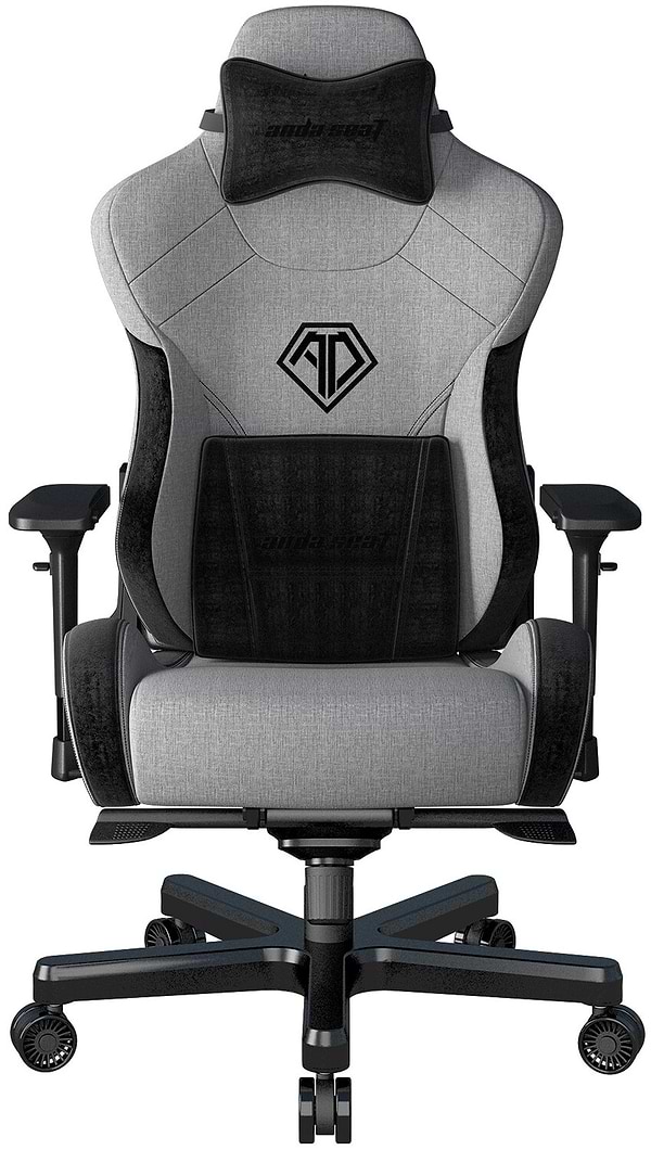 Фото - Кресло для геймеров Anda Seat T-Pro 2 Grey/Black Size XL (AD12XLLA-01-GB-F)