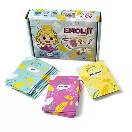 Фото - Настільна гра (5-7 років) Умняшка Емоції (2262)