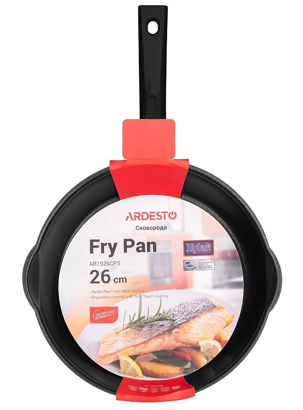 Фото - Сковорода універсальна Ardesto Gemini Ravenna 26 см (AR1926CPS)