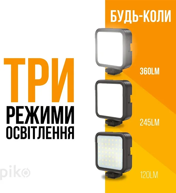 Фото - Уцінка - Набір для блогера Piko Vlogging Kit (PVK-01LM) #