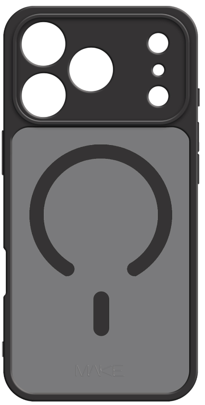 Чохол для смартфону MAKE Shadow Magnet for Apple iPhone 18 Pro/17 Pro, Black (MCSDM-AI18P/17PBK)
