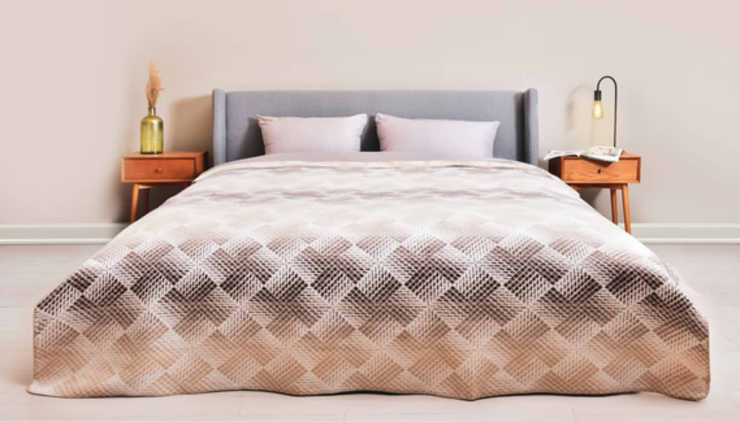 Плед полуторний IDEIA Kassandra 150x200 см бавовняне (8-29914*010)