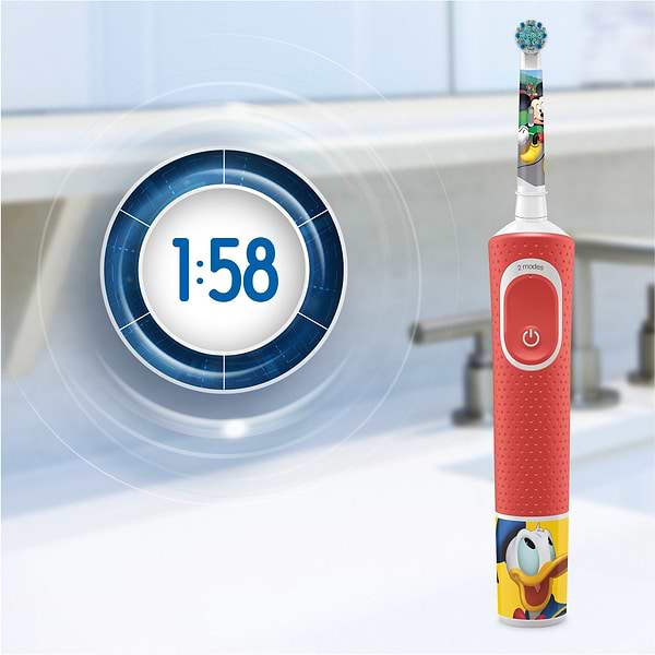 Фото - Зубная щетка электрическая Braun Oral-B (3+лет) D100.413.2K Mickey типа 3710