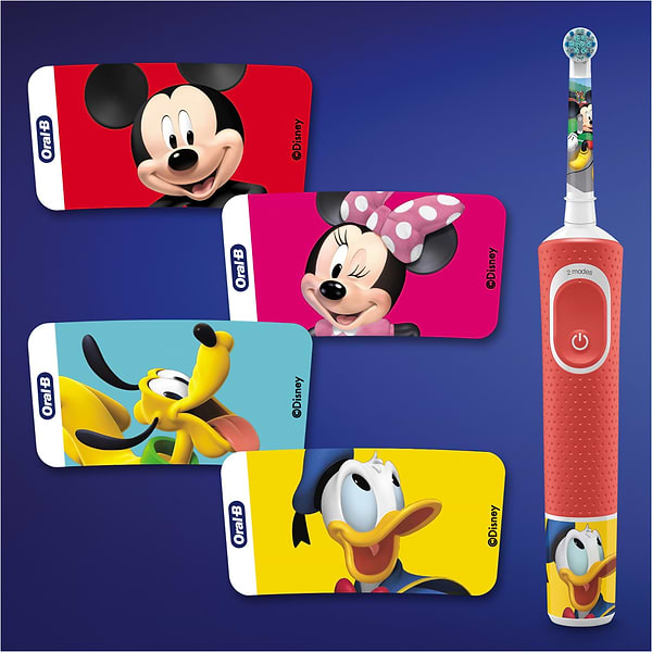 Фото - Зубная щетка электрическая Braun Oral-B (3+лет) D100.413.2K Mickey типа 3710